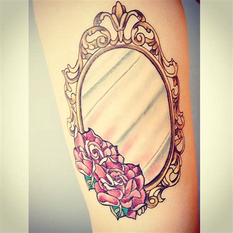 Powerful Mirror Tattoo Design References