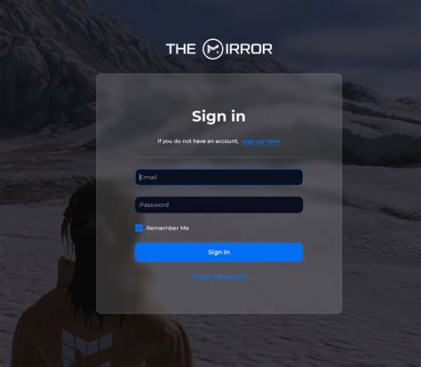 Mirror Account Login
