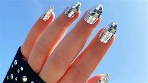 Mirror Ball Nails
