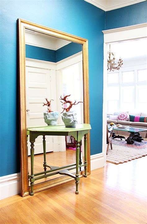 Mirror Behind End Table