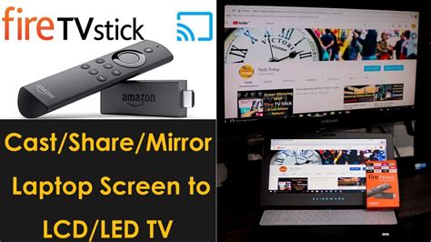 mirror cast for fire tv with laptop