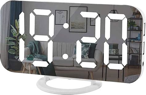 Mirror Clock Digital