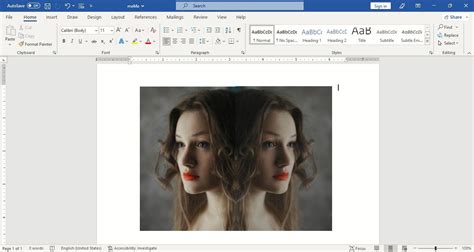 Mirror Effect On Microsoft Word