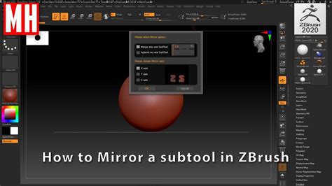 Mirror In Zbrush