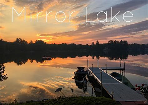 mirror lake newfield maine