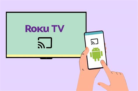 mirror screen to roku app android