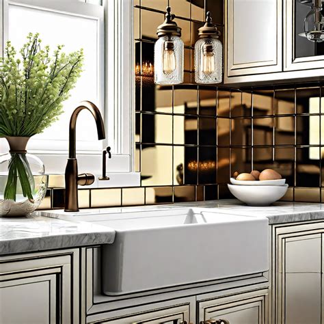 Mirror Subway Tiles For Backsplash