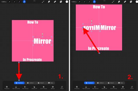 Mirror Tool In Procreate