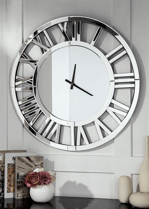 Mirror Wall Clock Image