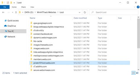 Mirror Windows Directory