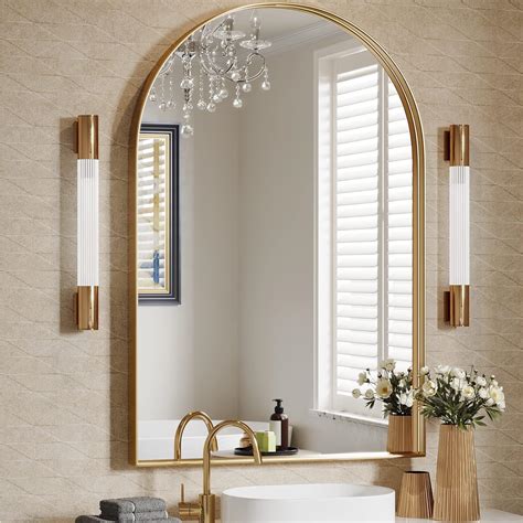 Mirror With Arch Top