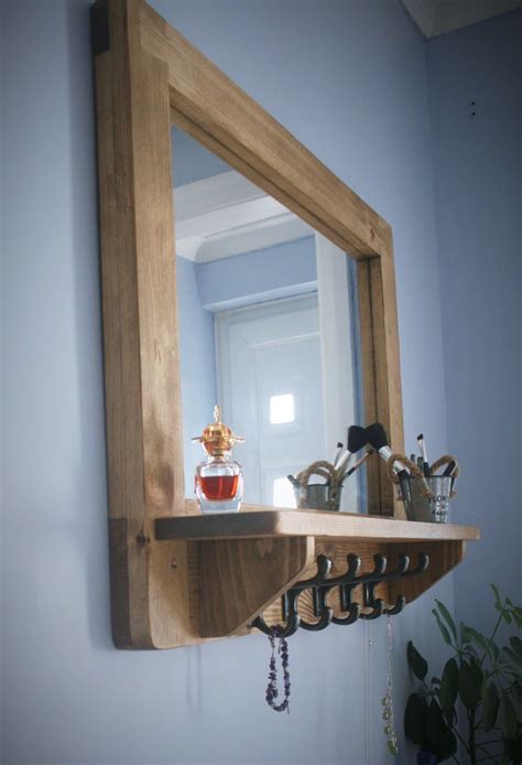Mirror With Shelf And Hooks Uk