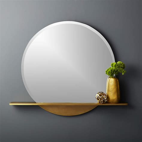 Mirror With Shelf Cb2