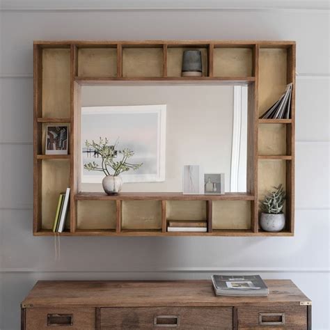 Mirror With Shelves Inside
