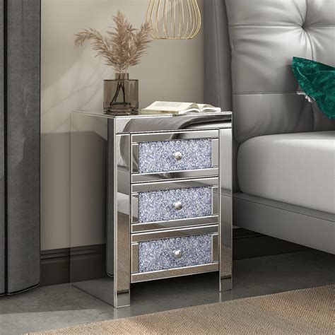 Mirrored Bedside