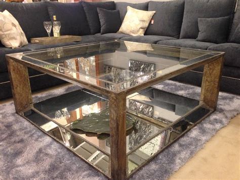 Mirrored Coffee Table Base