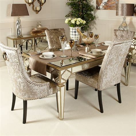 Veronica 71" Wide Silver and Mirror Dining Table is a quality tables