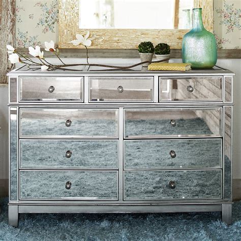 mirrored dressers bedroom furniture