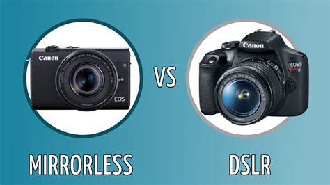mirrorless vs digital camera