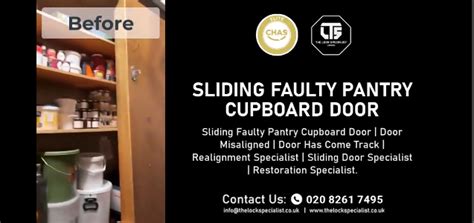 misaligned sliding door track