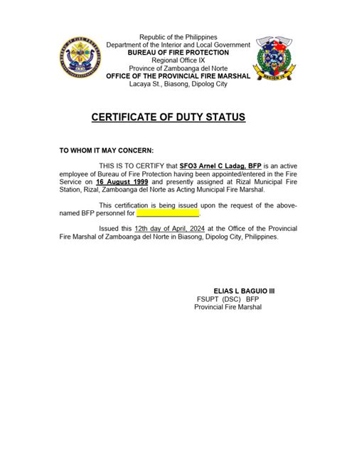 misattributed duty status time