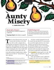 misery short story pdf