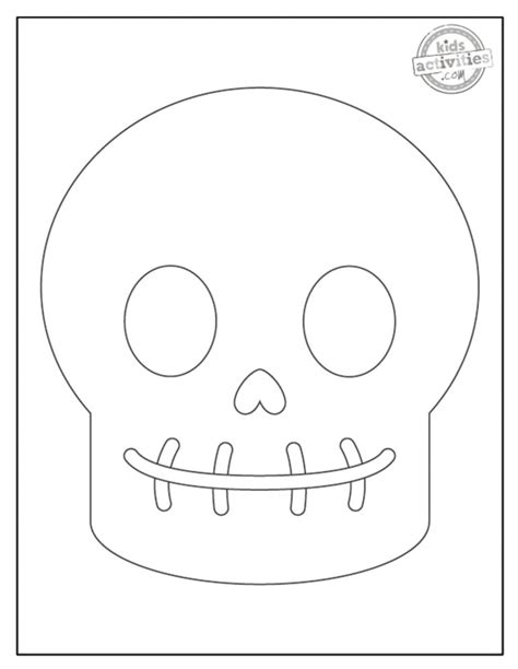 Misfit Skull Printable Template