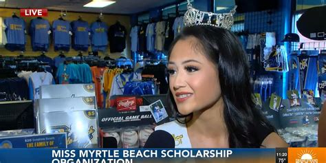 Miss Myrtle Beach promotes "Hope for the Arts"