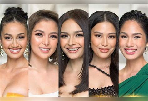 miss universe philippines candidates list