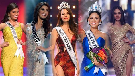 miss universe philippines representative list