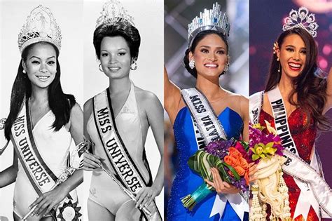 miss universe philippines winners list