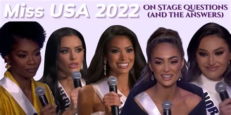 miss usa question and answer