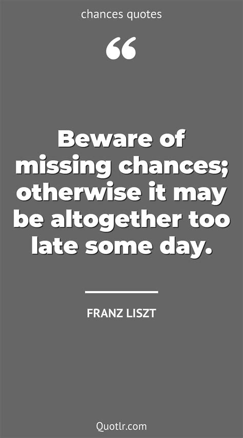 Missed Out Quotes