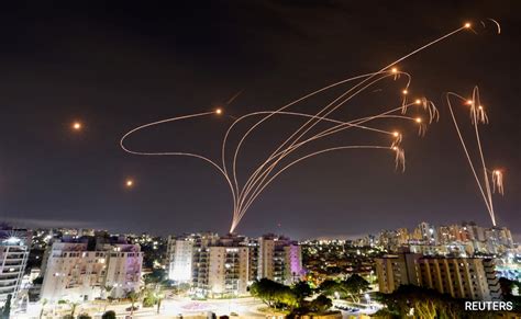 missile strike in tel aviv