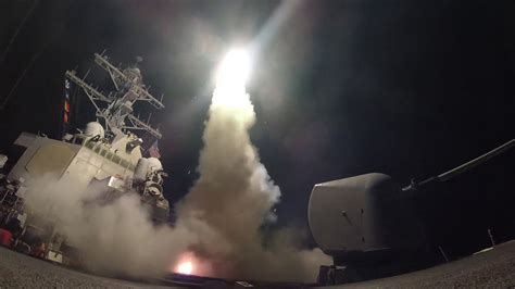 missile strikes in syria