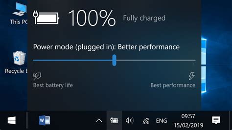 Comment restaurer une icône de batterie manquante sur la barre des tâches de Windows 10 Azur Plus