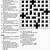 missing sections crossword