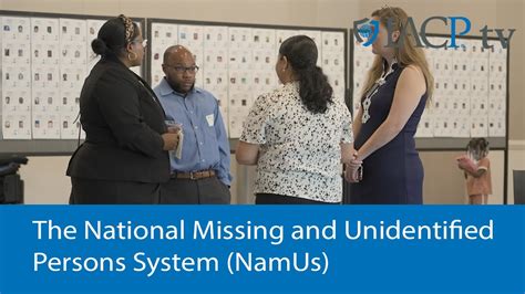 missing and unidentified persons system