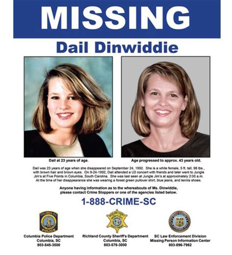 missing people in south carolina