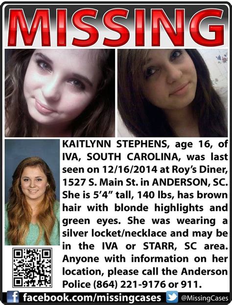 missing persons anderson sc