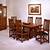mission style dining room sets