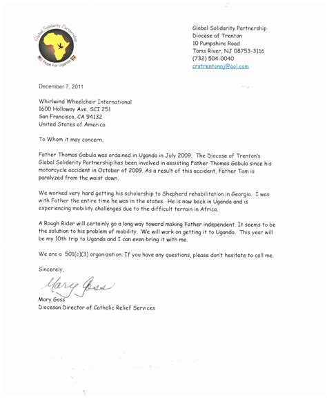 Calaméo Mission Trip Letter Example