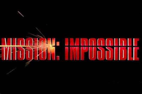Mission Impossible Printable Logo Font
