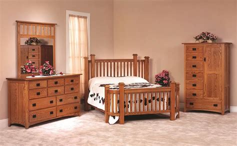 Mission Oak Bedroom Set