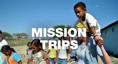 missionary trips for families