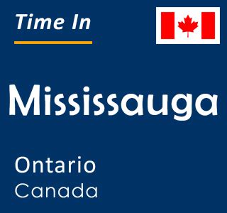 mississauga time and date