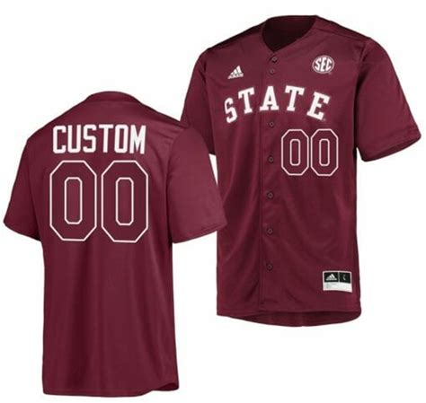 Mississippi State Jerseys Baseball