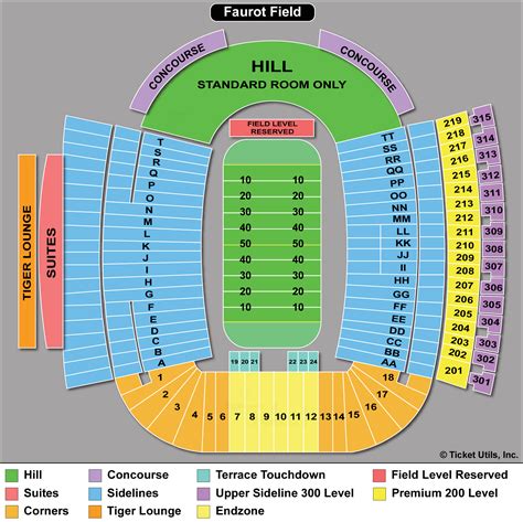 Faurot Field at Memorial Stadium Seating Chart & Map SeatGeek