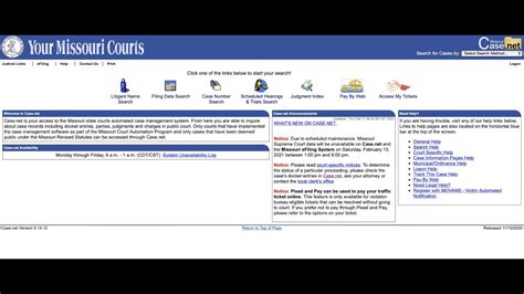 missouri case net search login