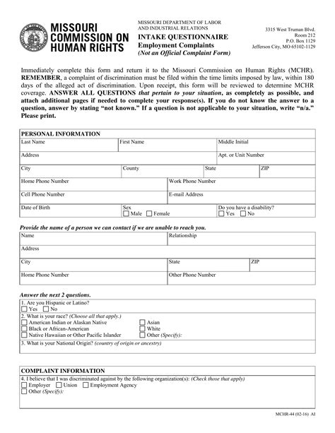 Missouri Commission Statute